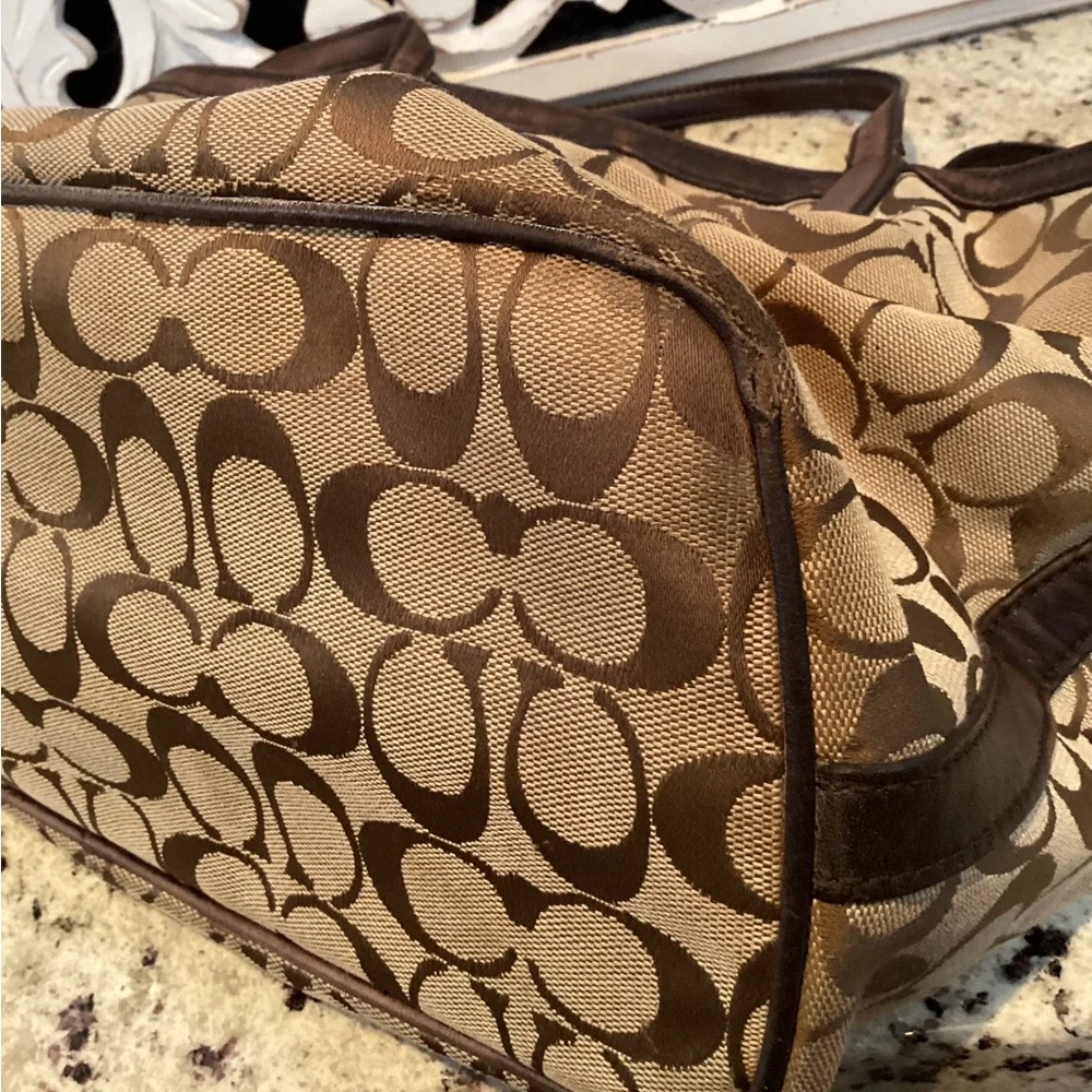 COACH Signature Canvas Weekend Tote #23465